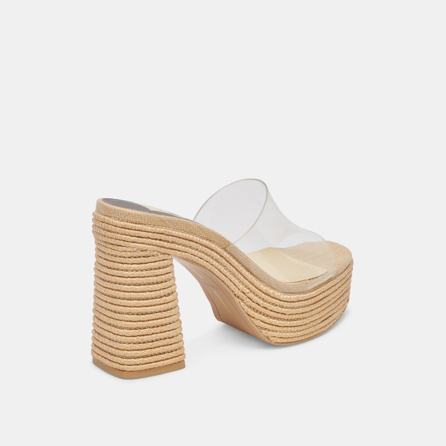 LICHIA HEELS NATURAL VINYL
 – Dolce Vita