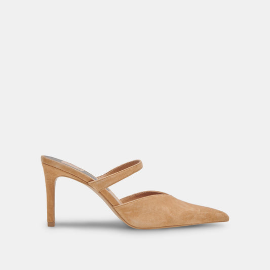 KANIKA HEELS TAN SUEDE
 – Dolce Vita