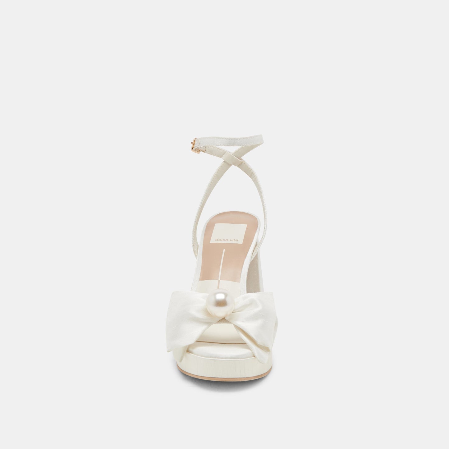PATTON HEELS IVORY SATIN
 – Dolce Vita