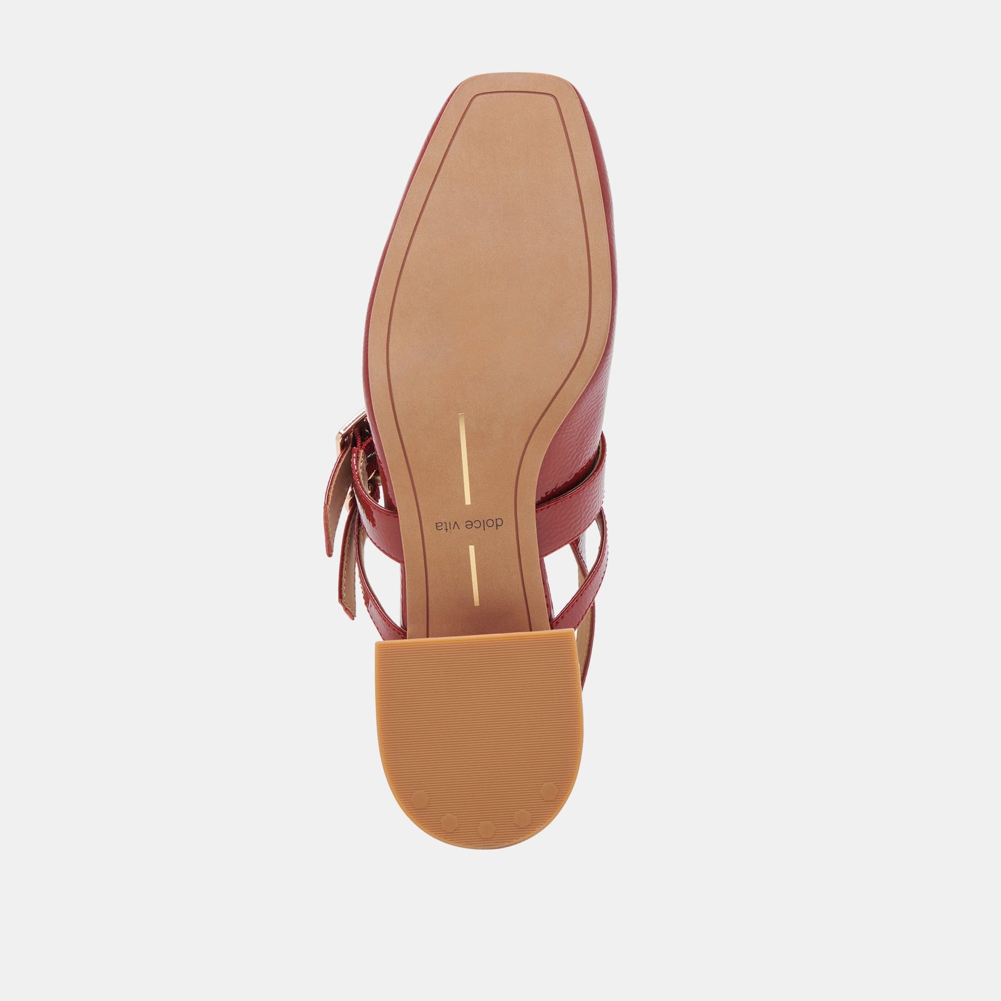PATZY HEELS CRIMSON CRINKLE PATENT LEATHER
 – Dolce Vita
