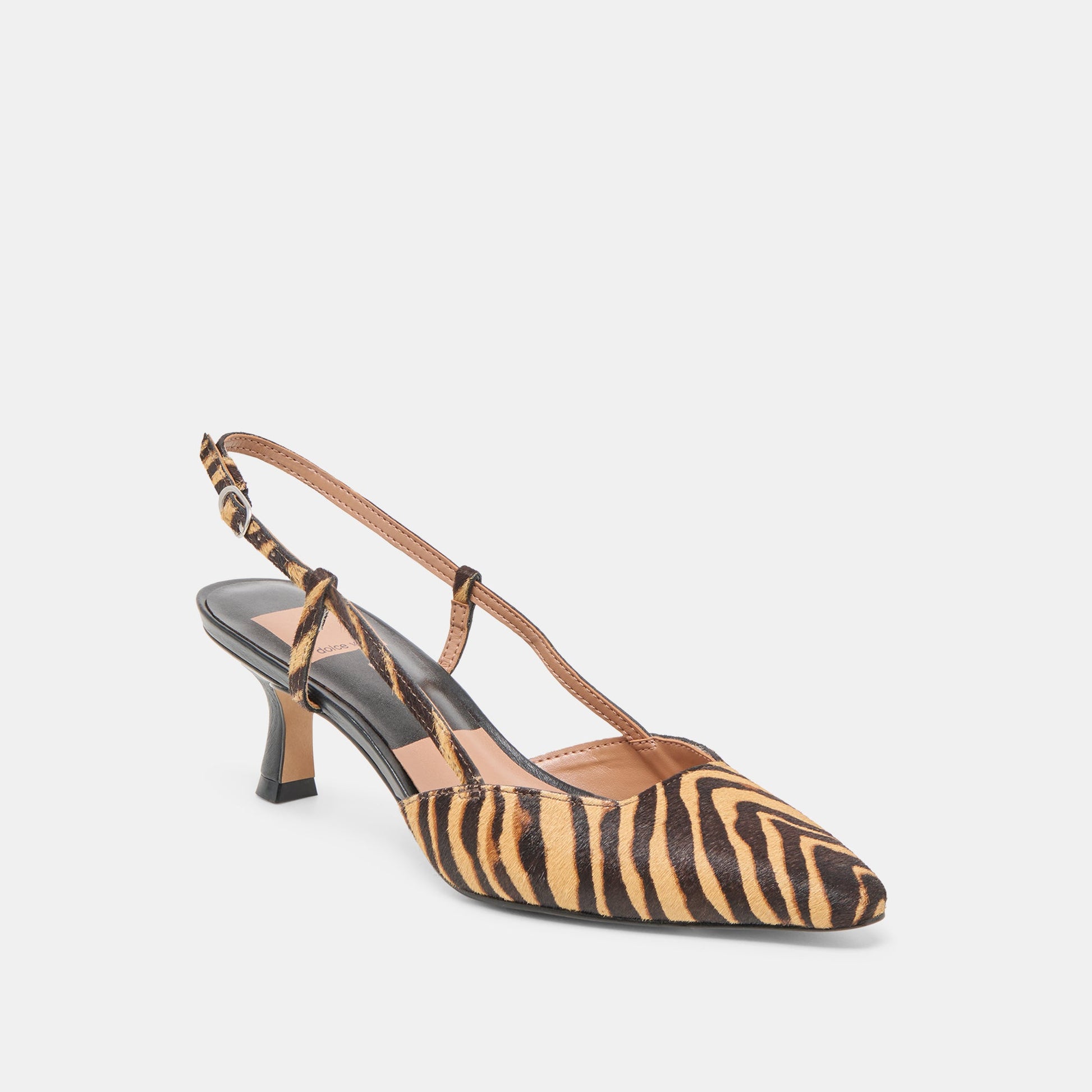 Odela Tiger Calf Hair Heels