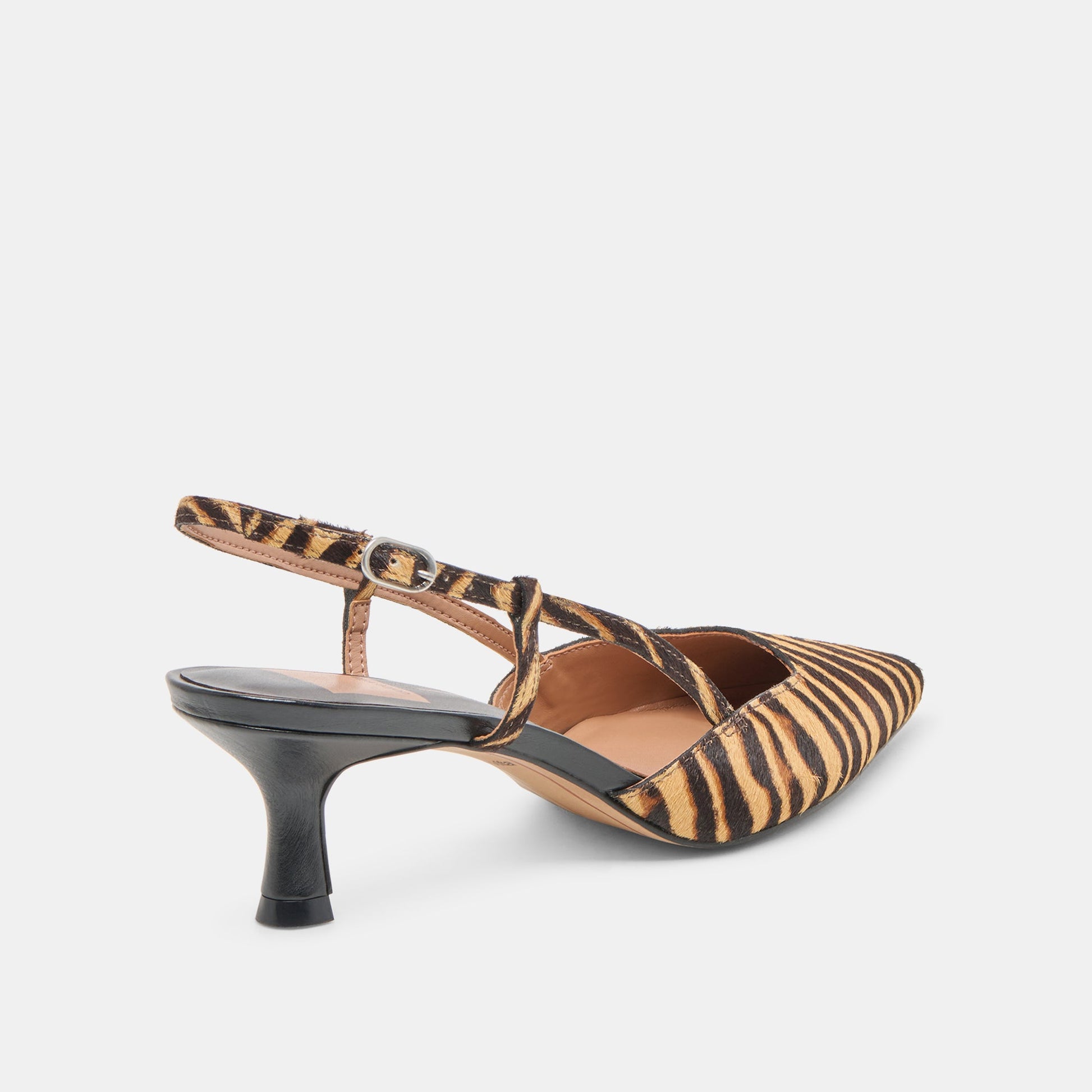 Odela Tiger Calf Hair Heels