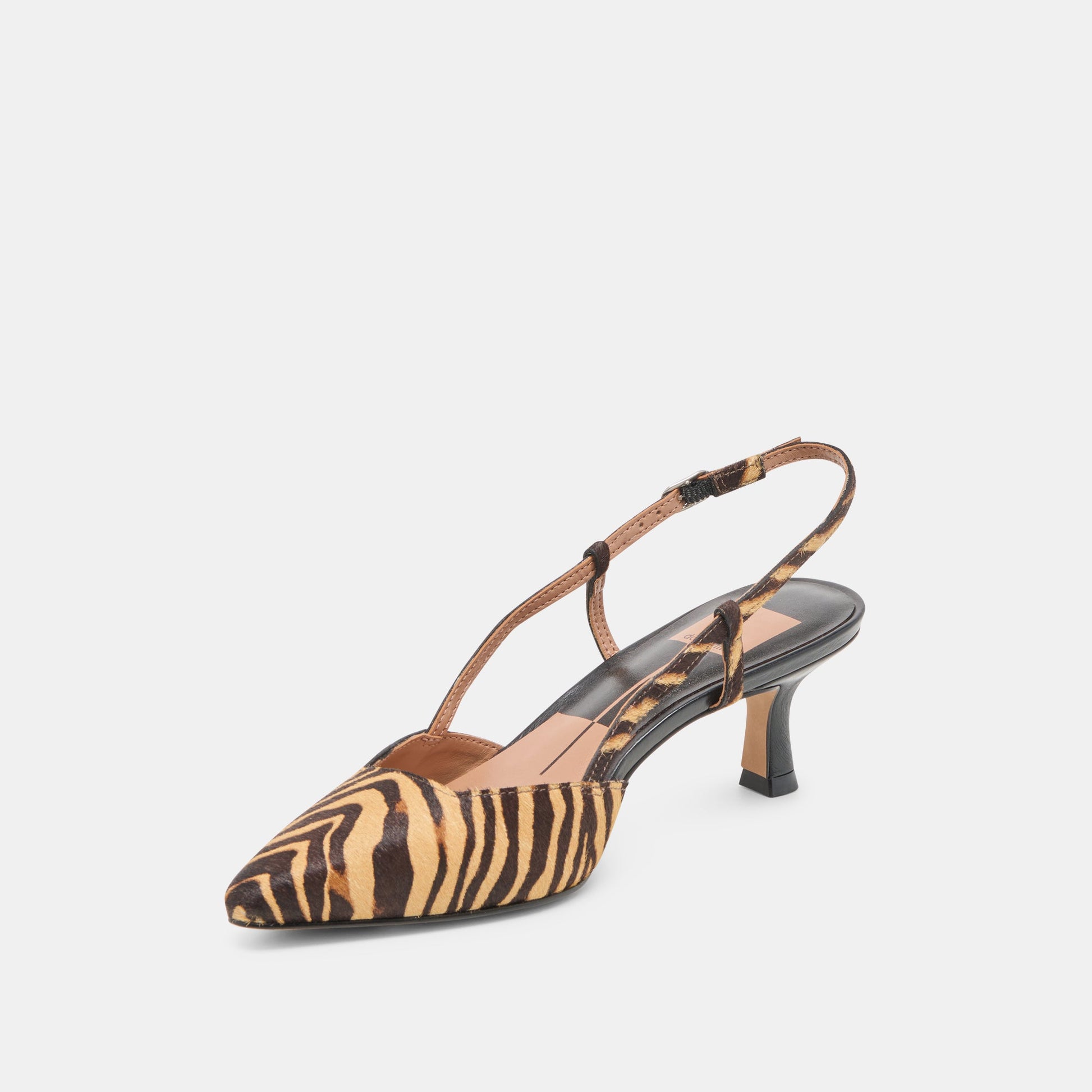Odela Tiger Calf Hair Heels