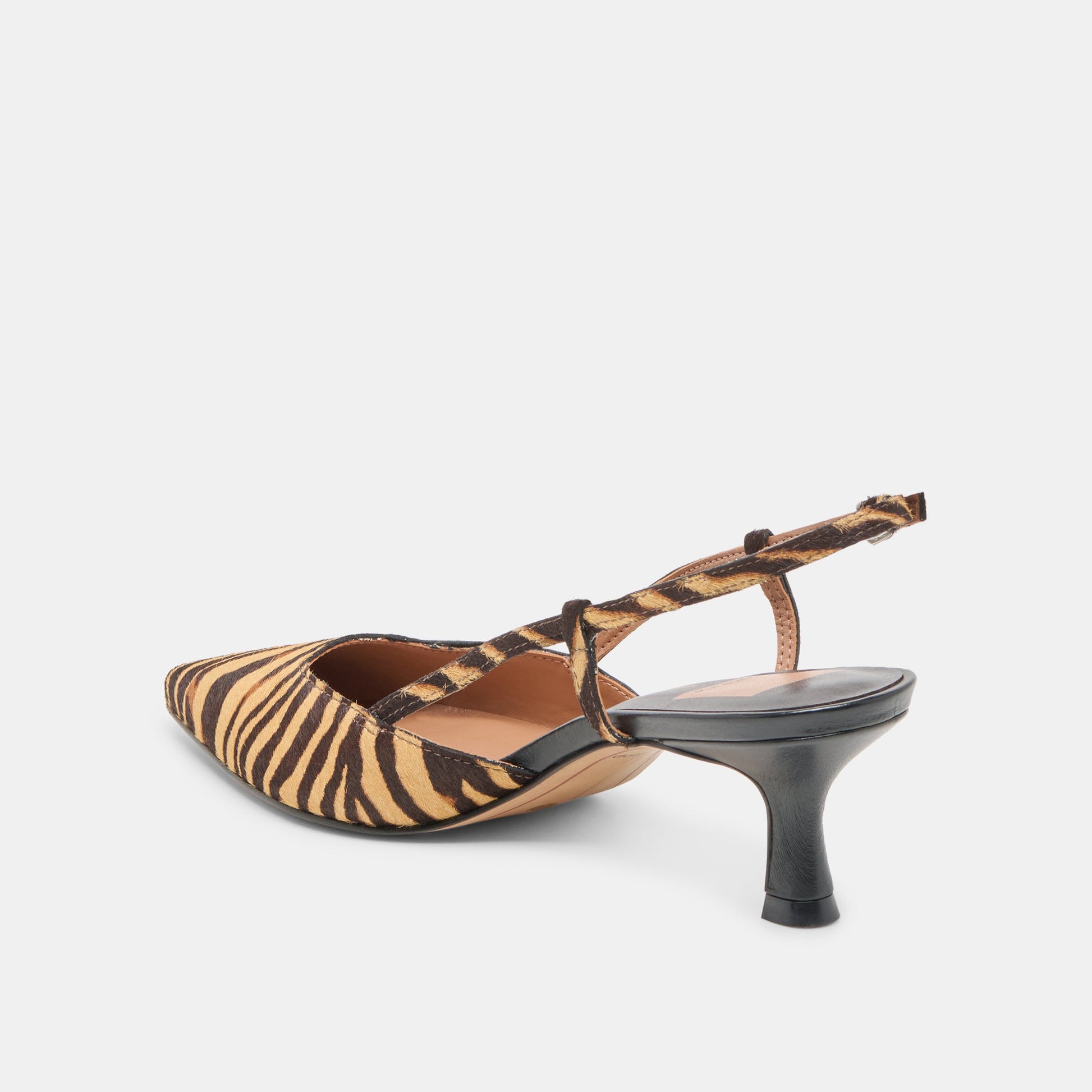 Odela Tiger Calf Hair Heels