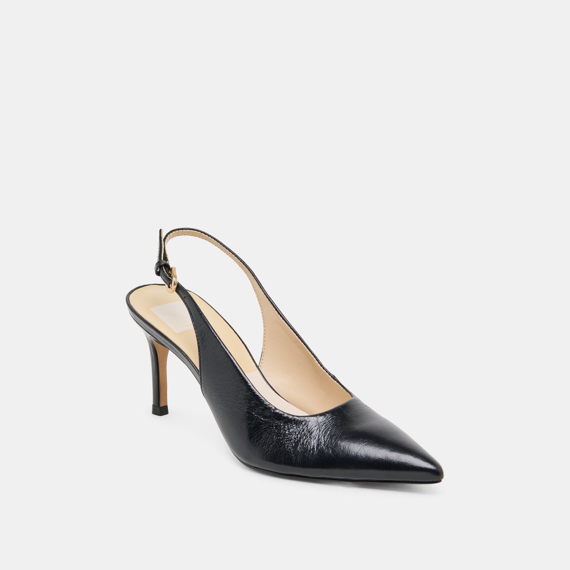 ELASI HEELS BLACK LEATHER
 – Dolce Vita