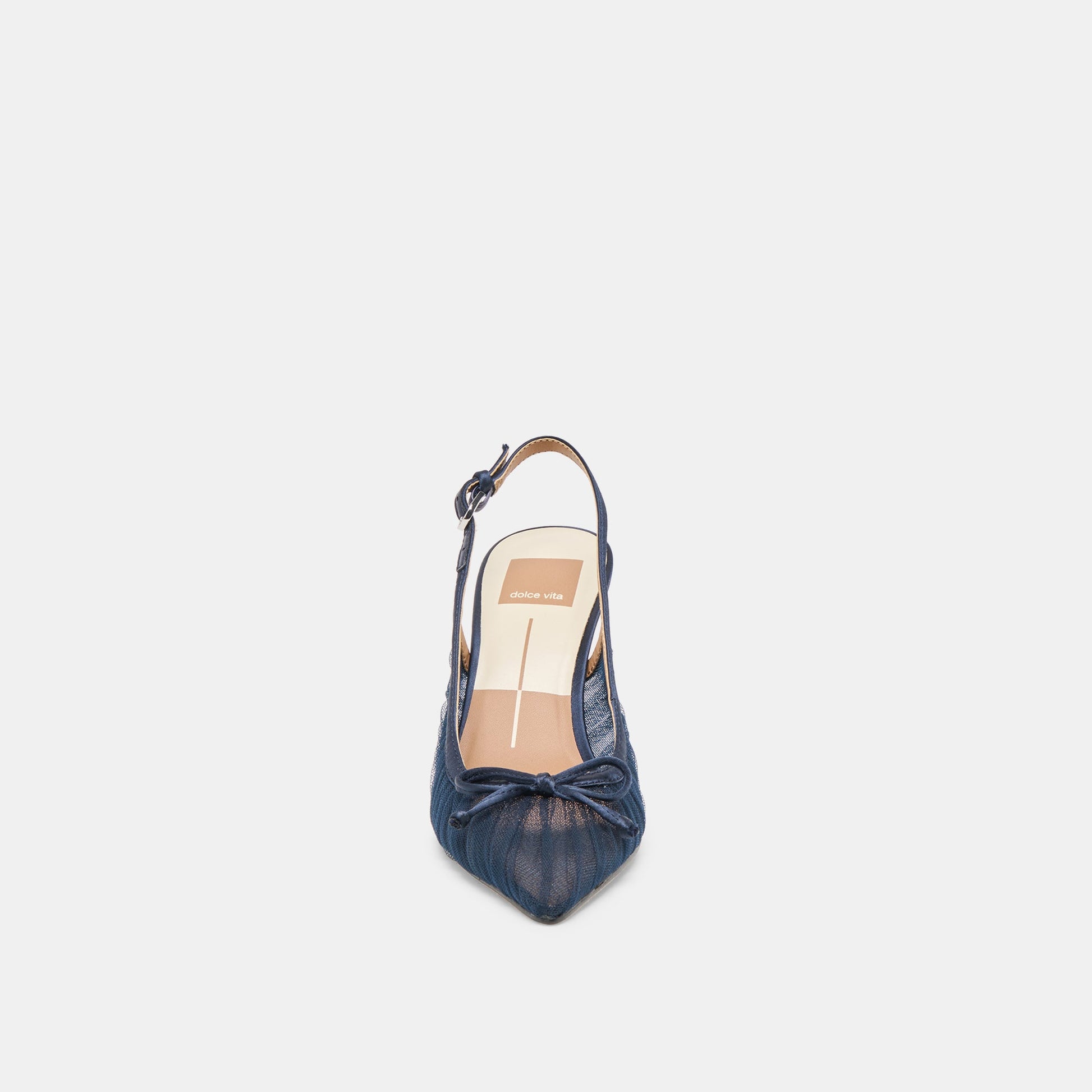 Yela Navy Tulle Heels