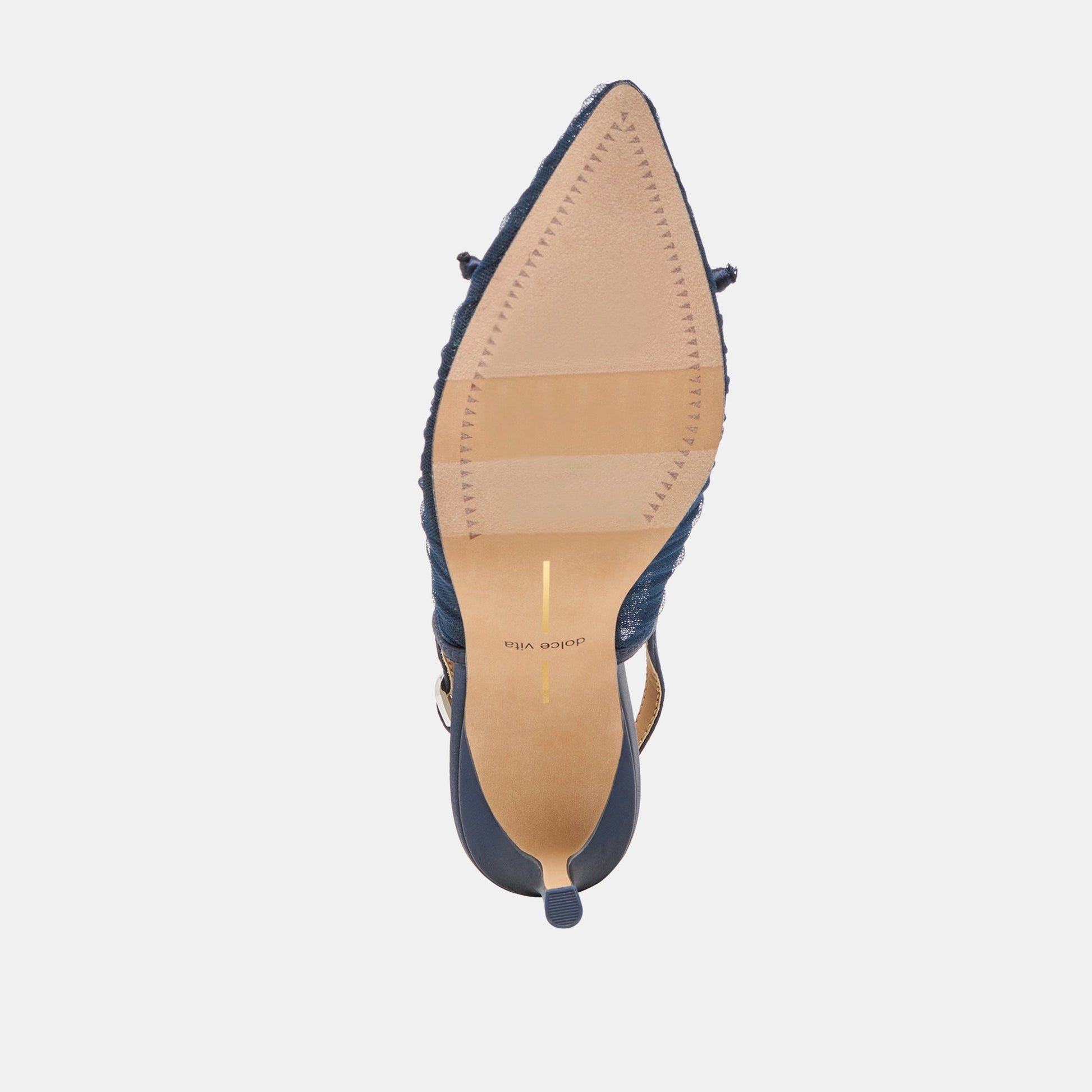 Yela Navy Tulle Heels