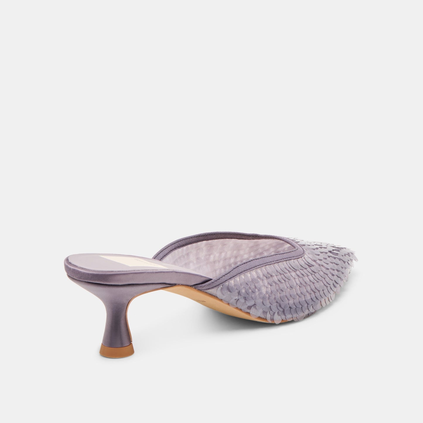 Cleo Smoke Sequin Heels