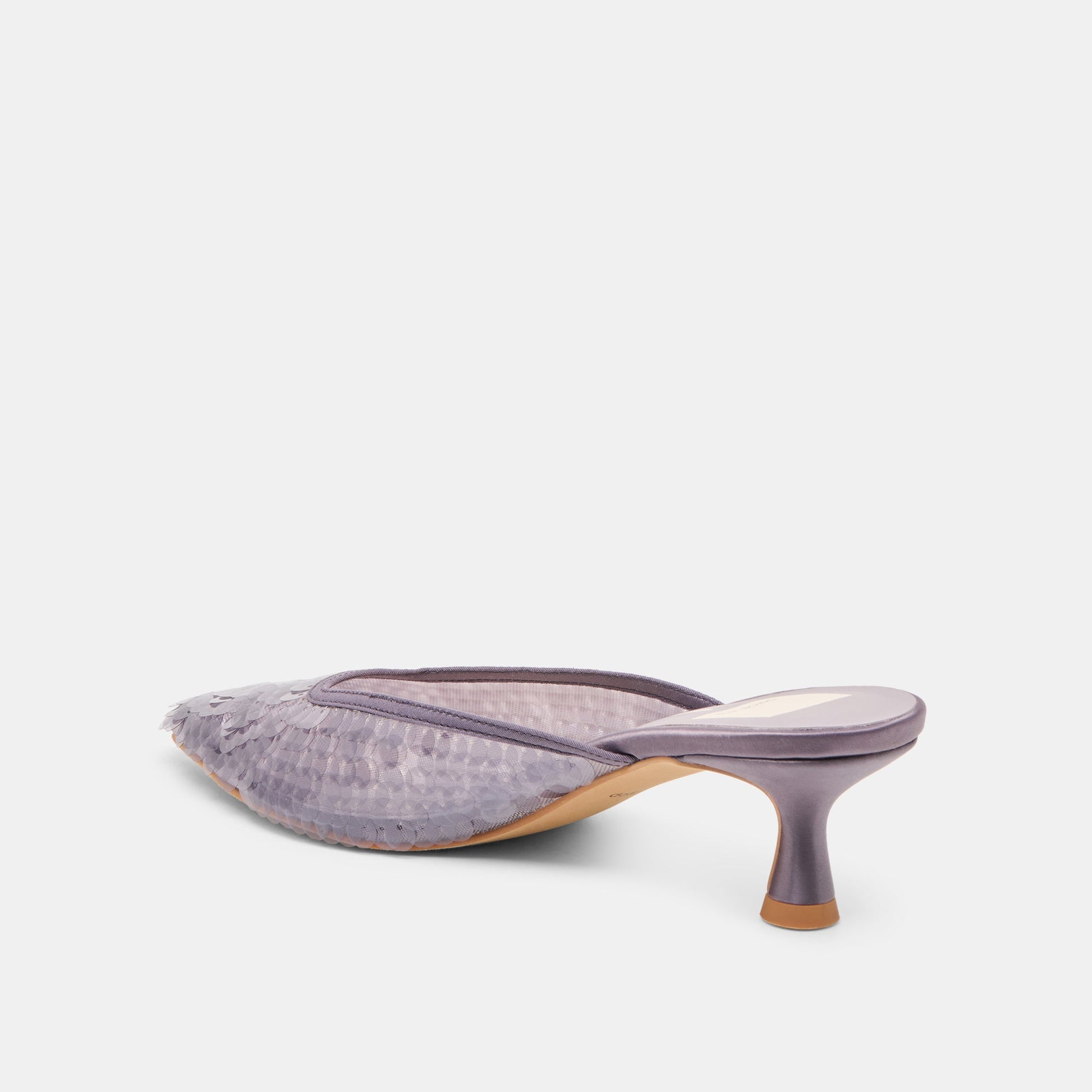 Cleo Smoke Sequin Heels