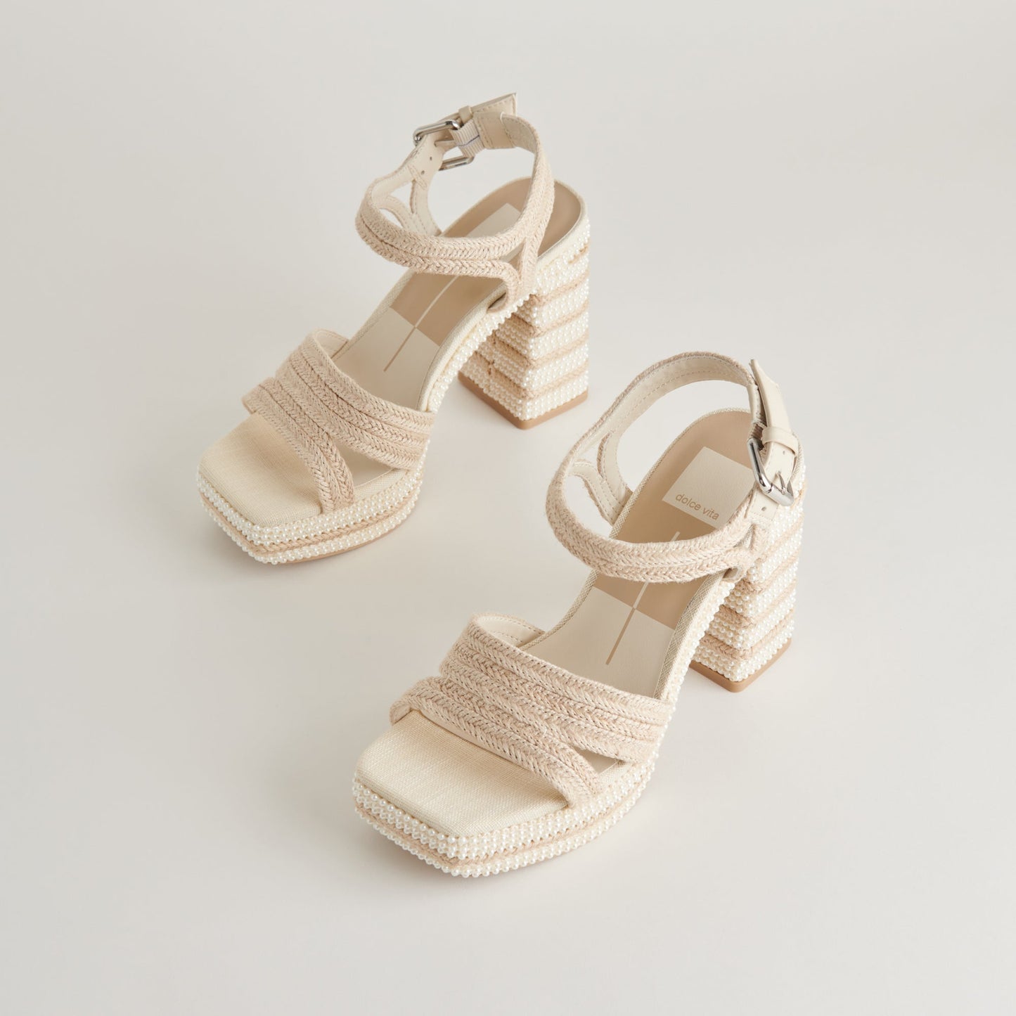 ANIRA Ivory Pearl Heels | Women's Bridal Ivory Pearl Heels
 – Dolce Vita