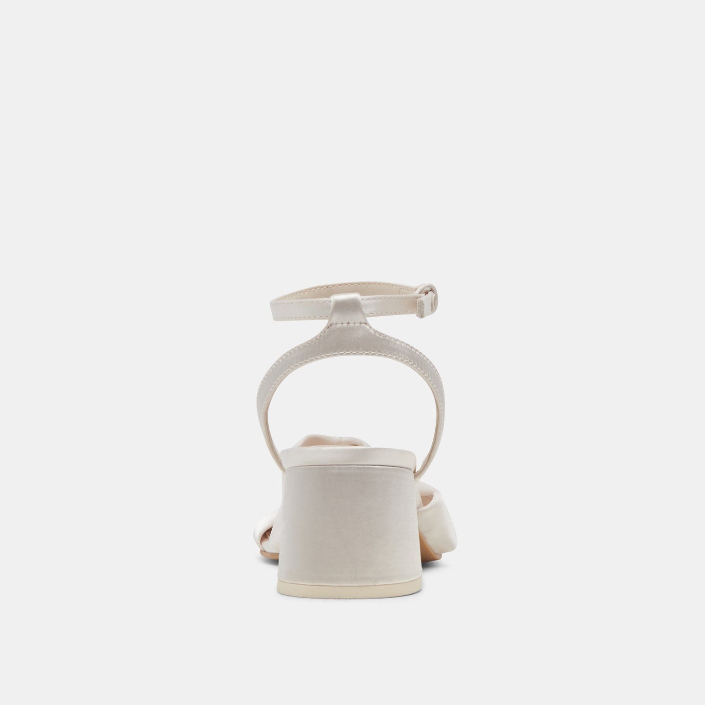 Brenna Ivory Satin Heels