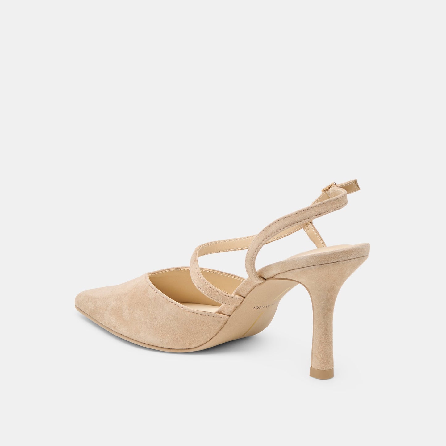 Kamra Camel Suede Heels