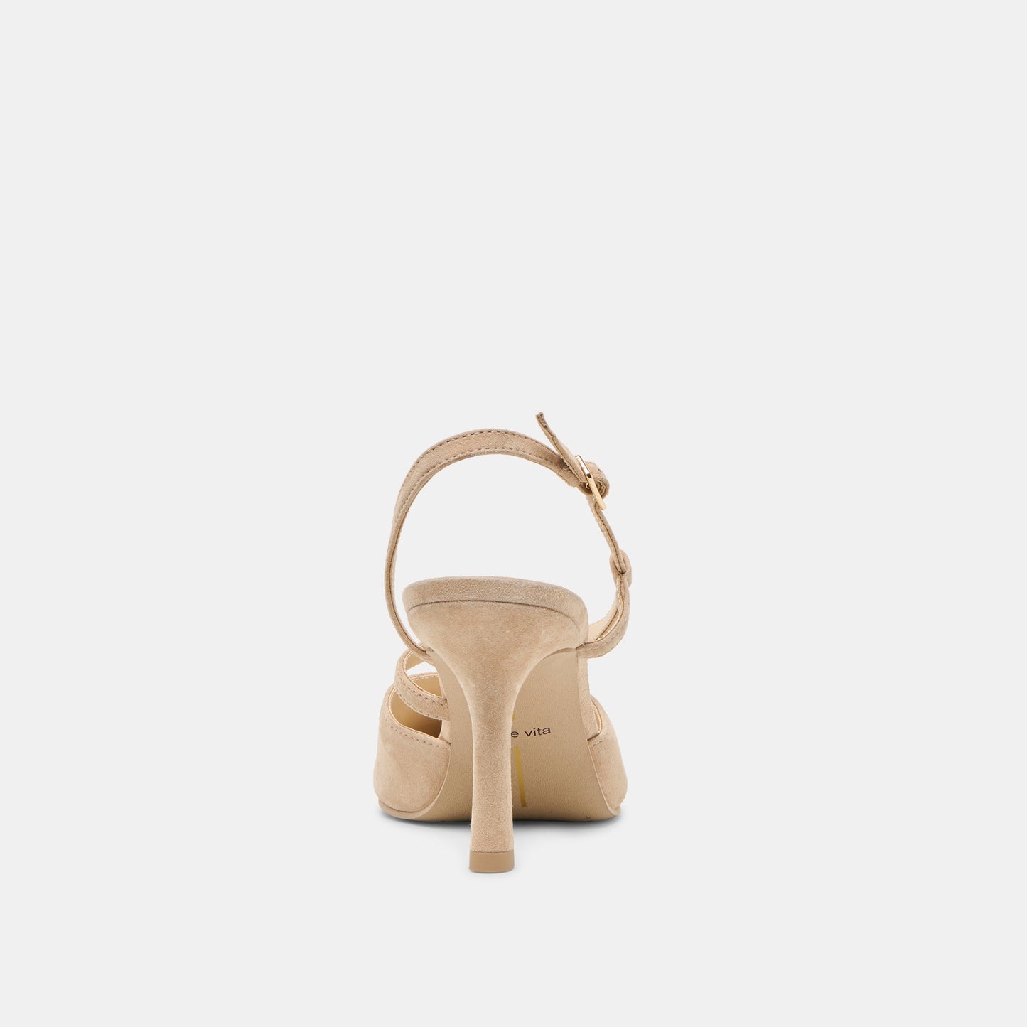 Kamra Camel Suede Heels