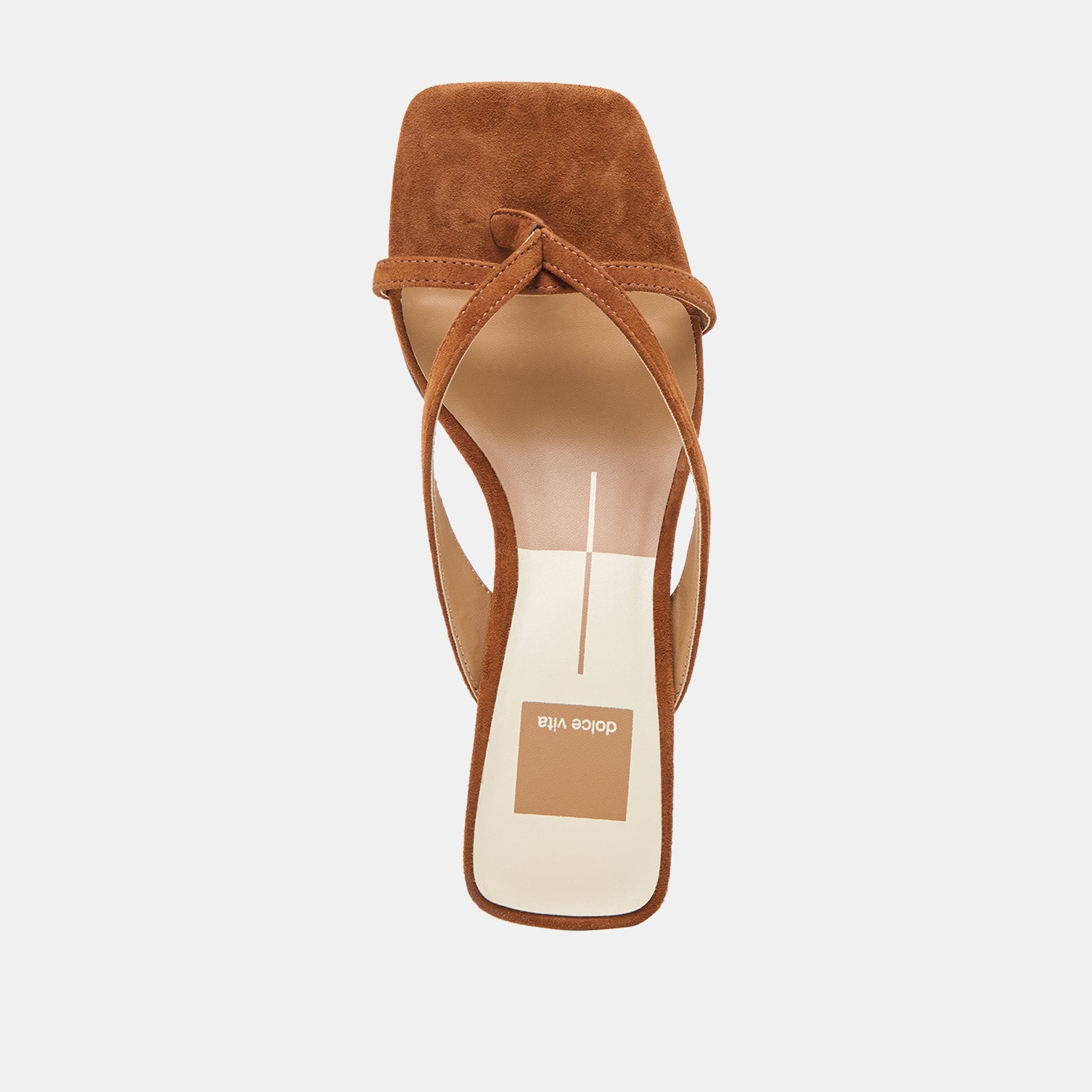 Brevel Dk Brown Suede Heels