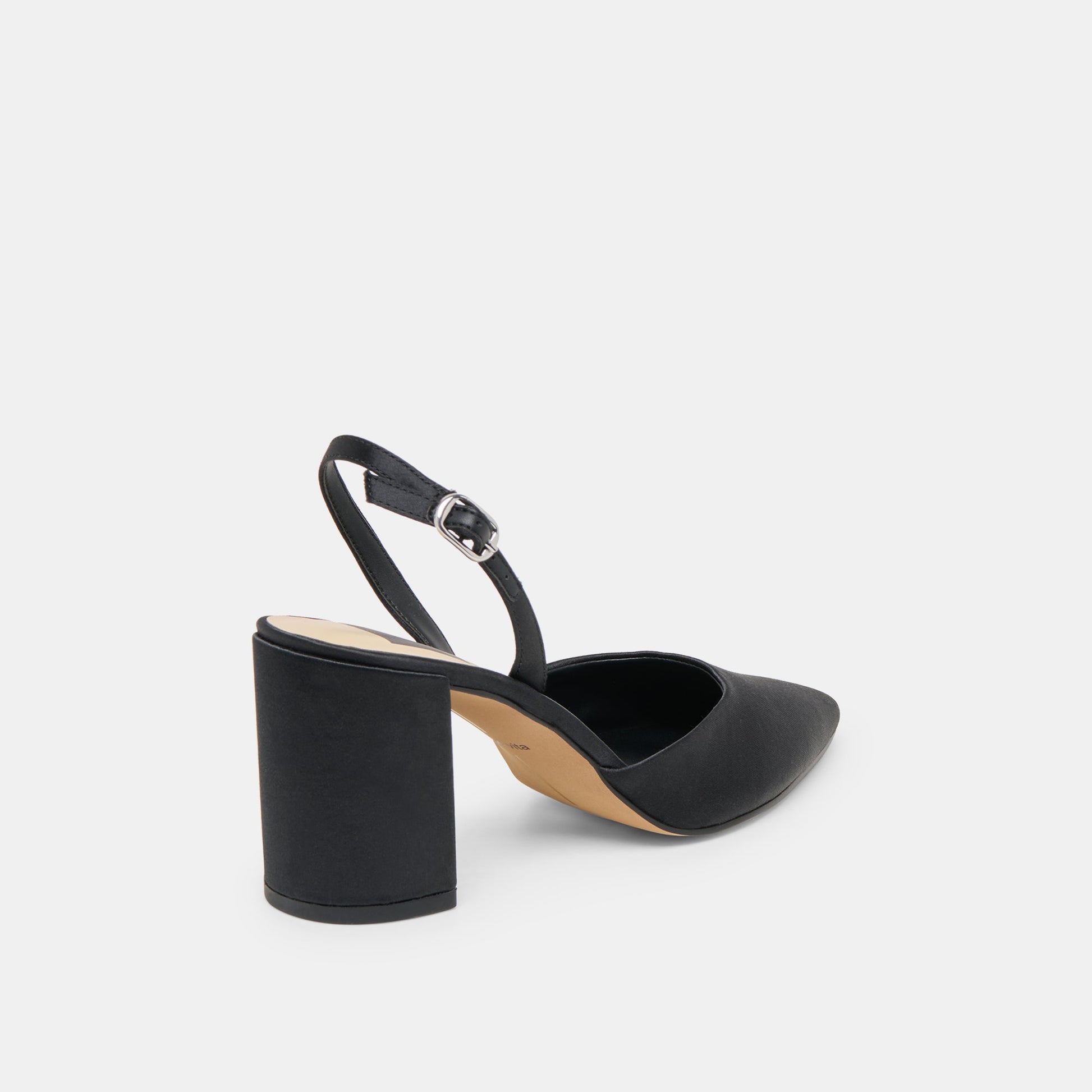 Carel Onyx Satin High Heels