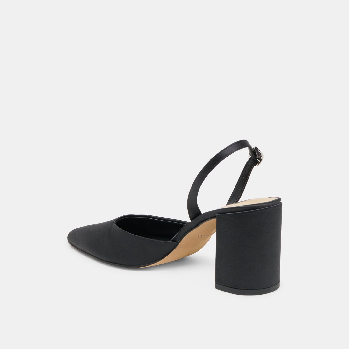 Carel Onyx Satin High Heels