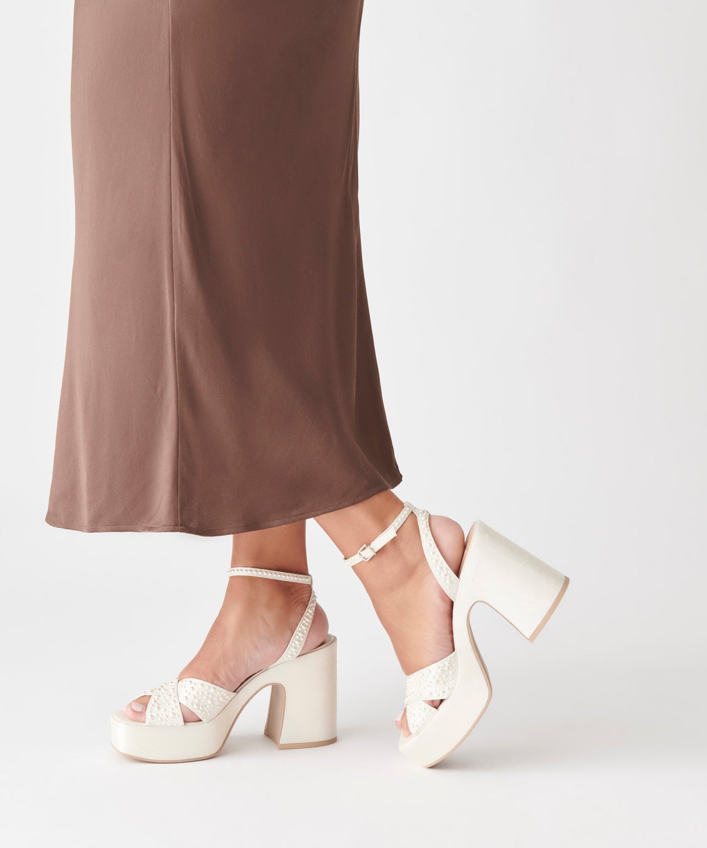 WESSI PEARL HEELS VANILLA PEARLS
 – Dolce Vita