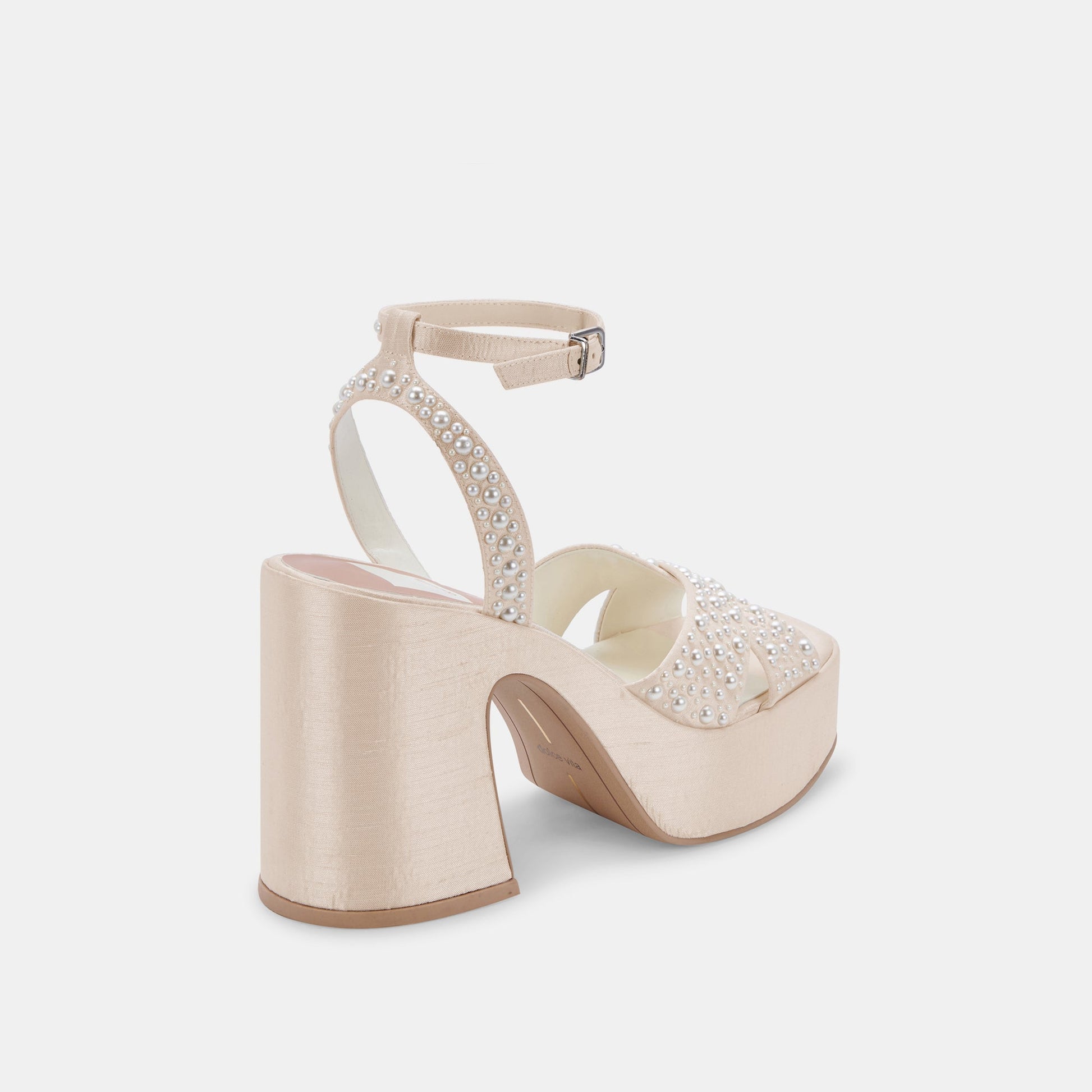 WESSI PEARL HEELS VANILLA PEARLS
 – Dolce Vita