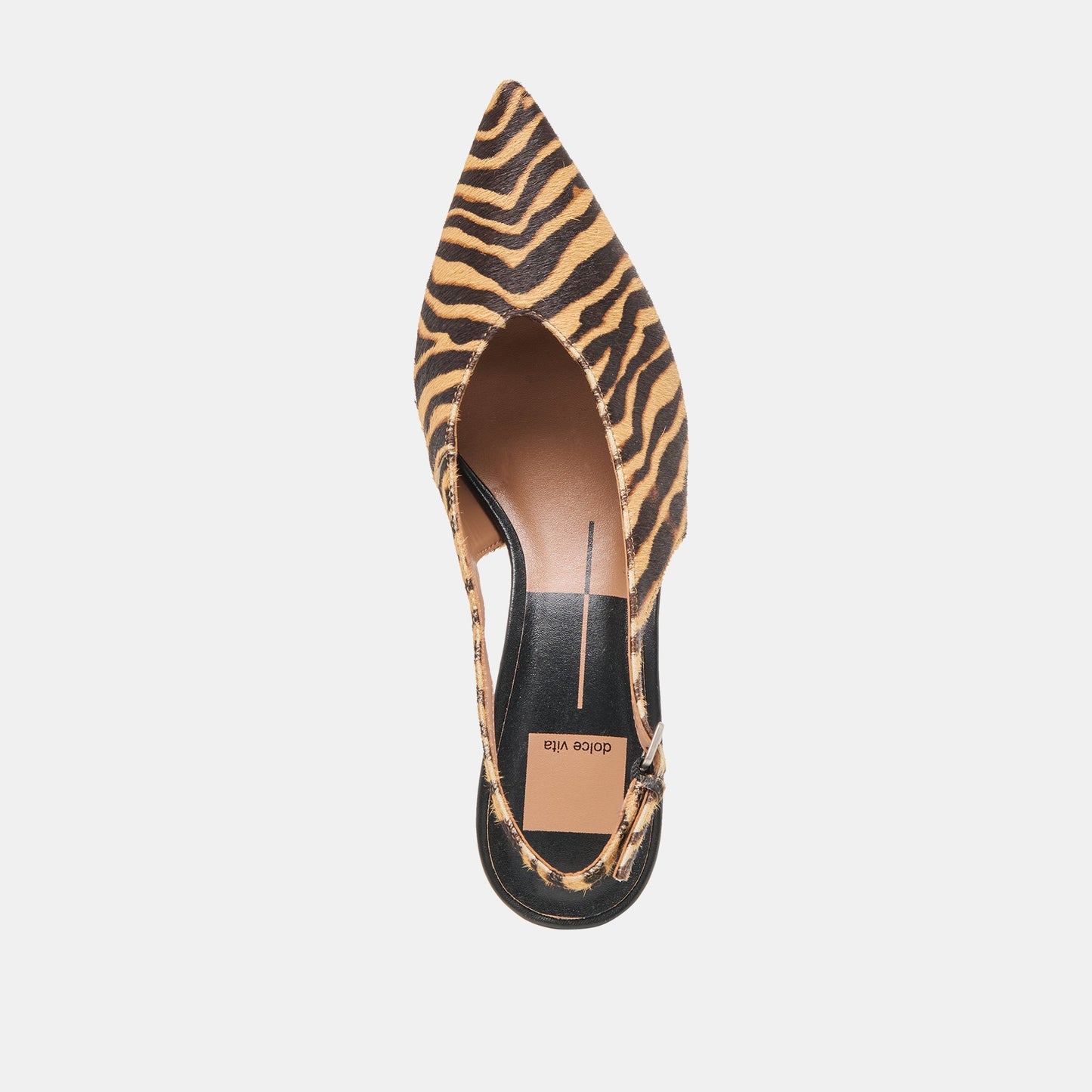 Alenna Tiger Calf Hair Heels