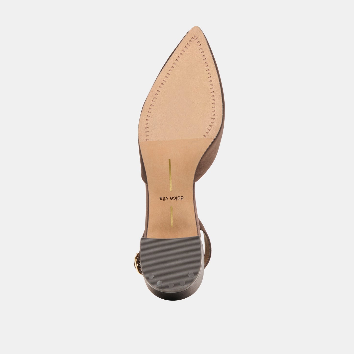 Carel Dk Brown Satin Heels