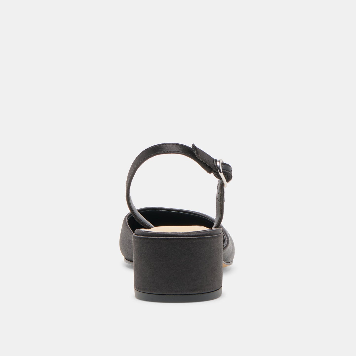 Carel Onyx Satin Heels