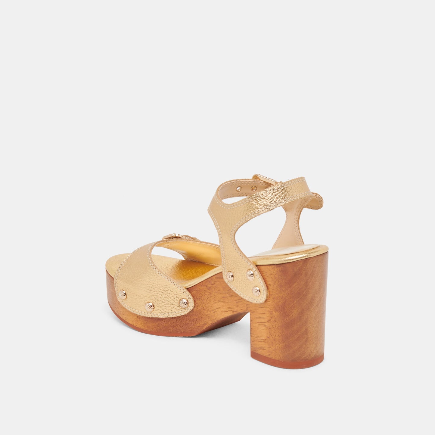YANDY HEELS GOLD LEATHER
 – Dolce Vita