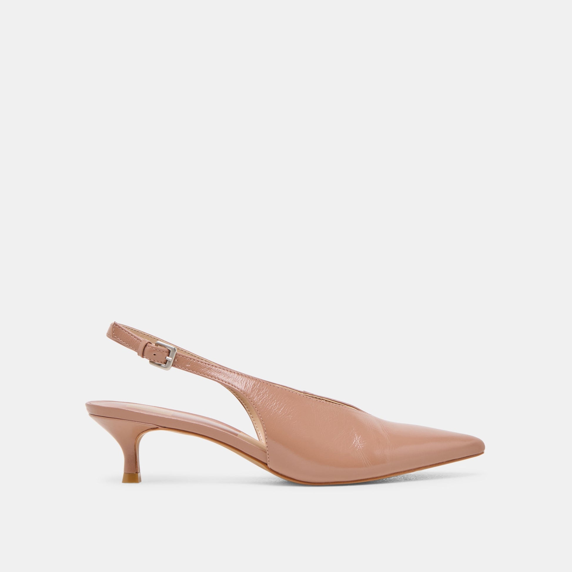 ALENNA HEELS WHISKEY CRINKLE PATENT
 – Dolce Vita