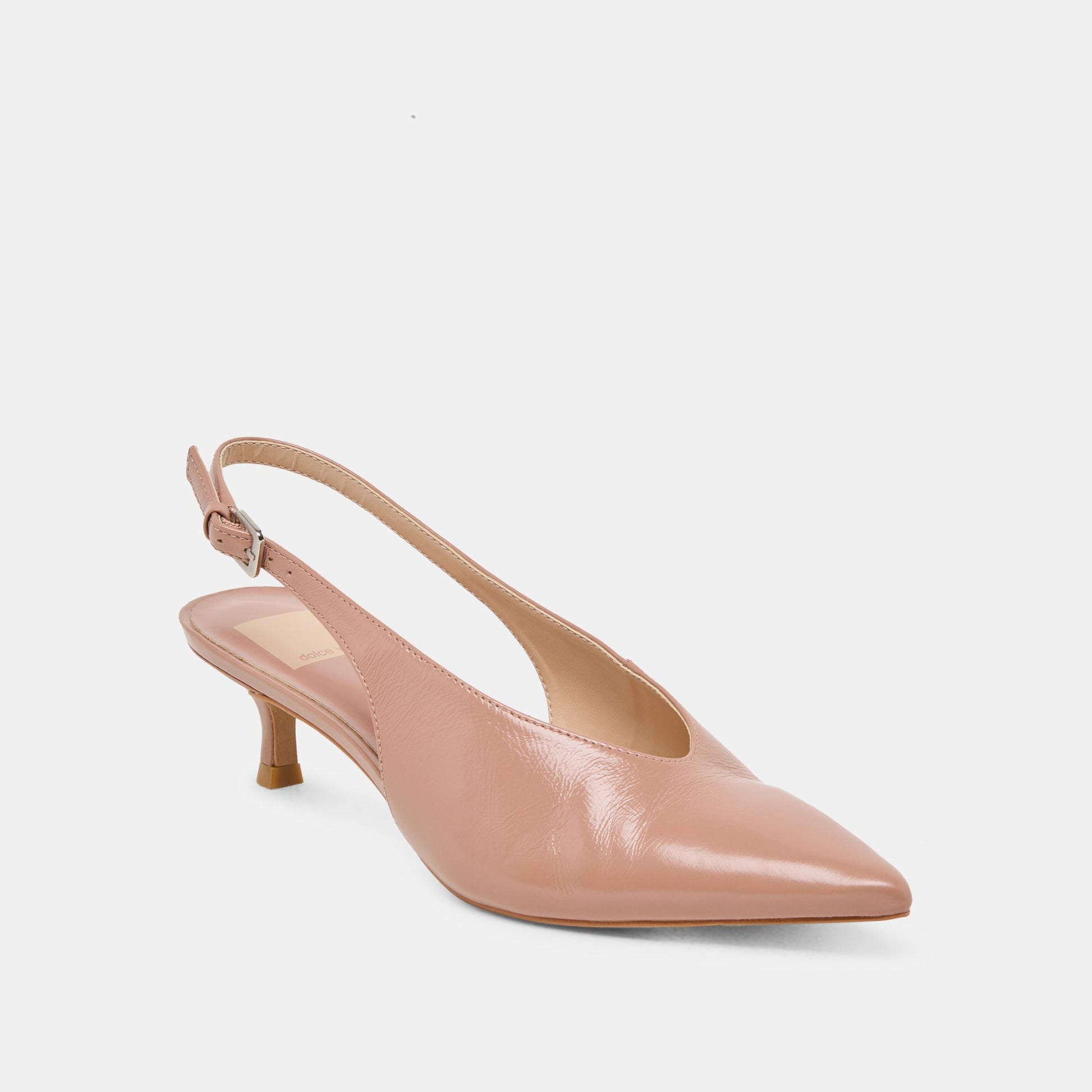 ALENNA HEELS WHISKEY CRINKLE PATENT
 – Dolce Vita