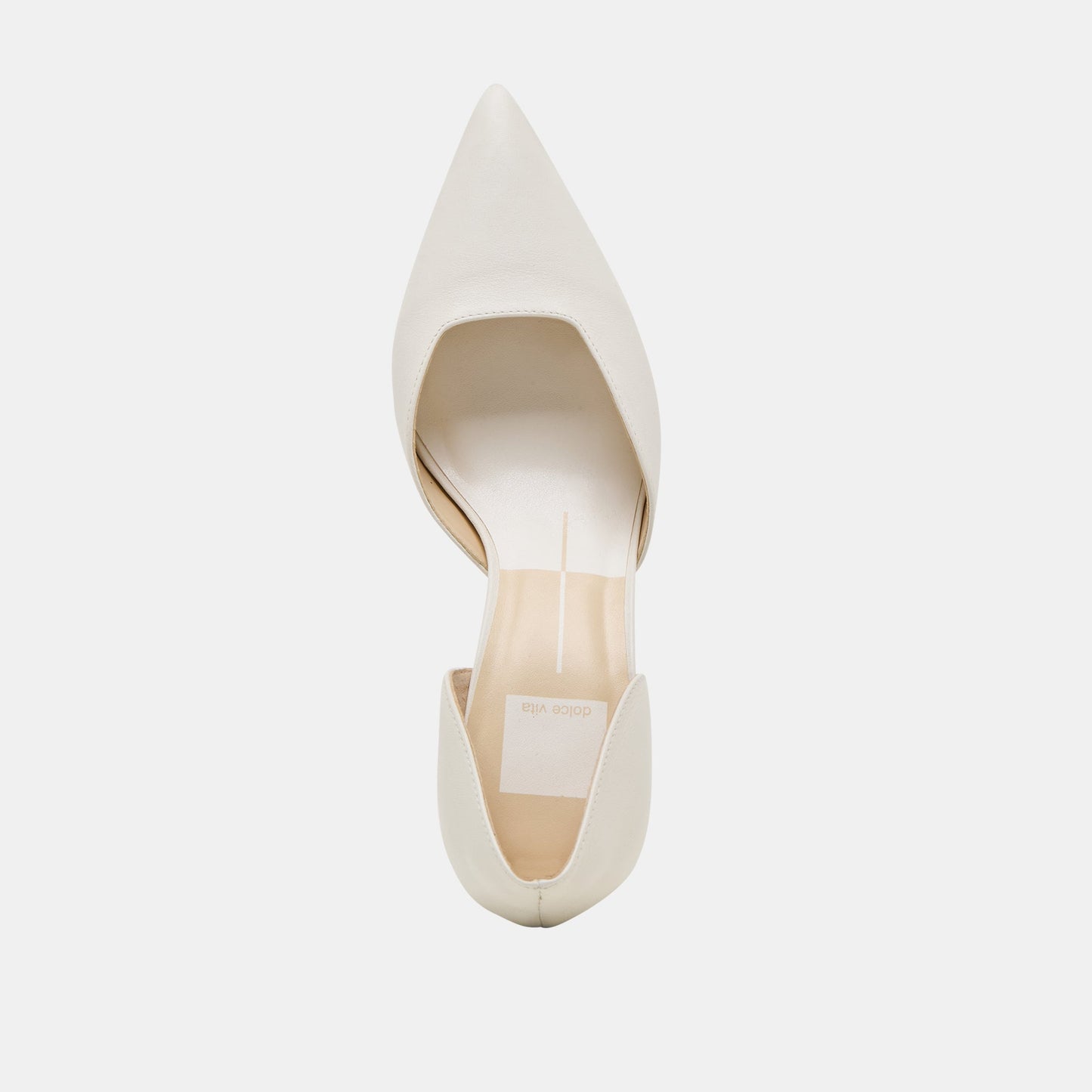 ELOY HEELS WHITE LEATHER
 – Dolce Vita