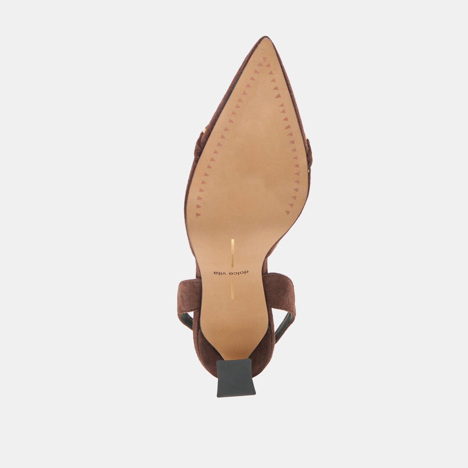 Malik Mahogany Nubuck Heels