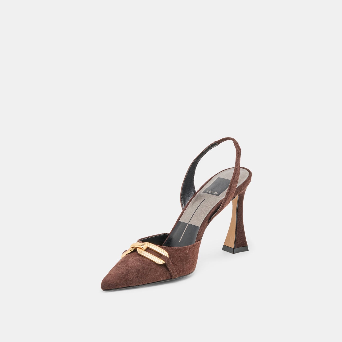 Malik Mahogany Nubuck Heels