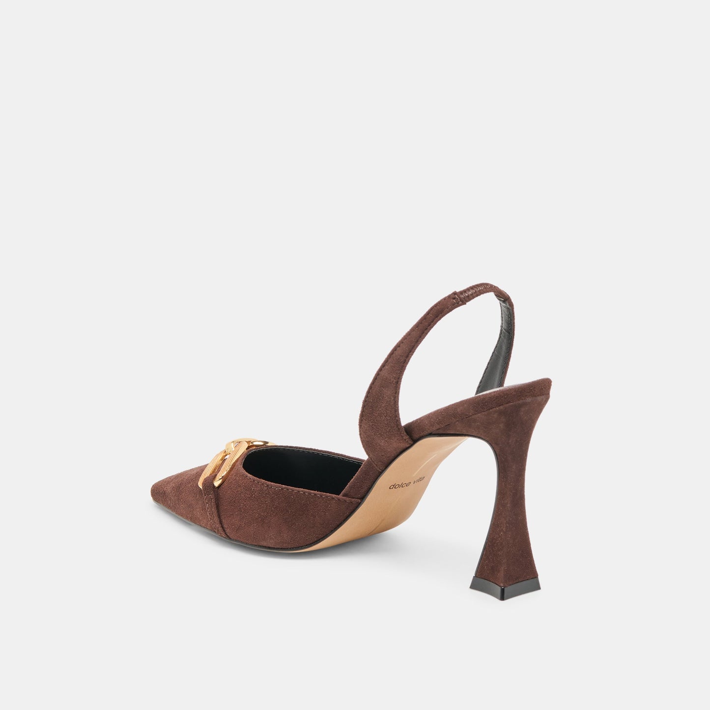 Malik Mahogany Nubuck Heels