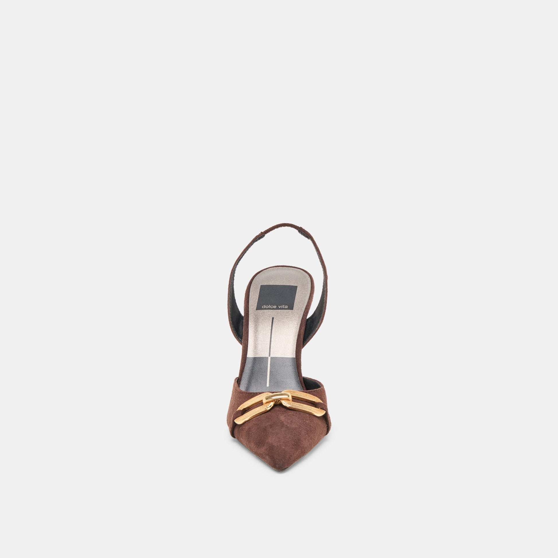 Malik Mahogany Nubuck Heels
