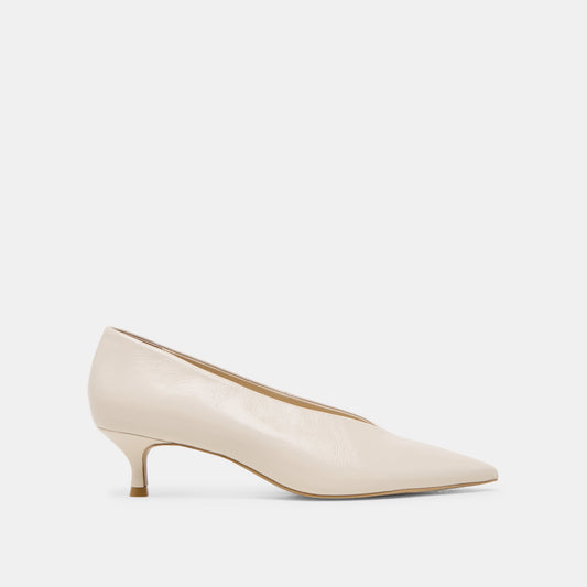 ALWYN HEELS BONE CRINKLE PATENT
 – Dolce Vita