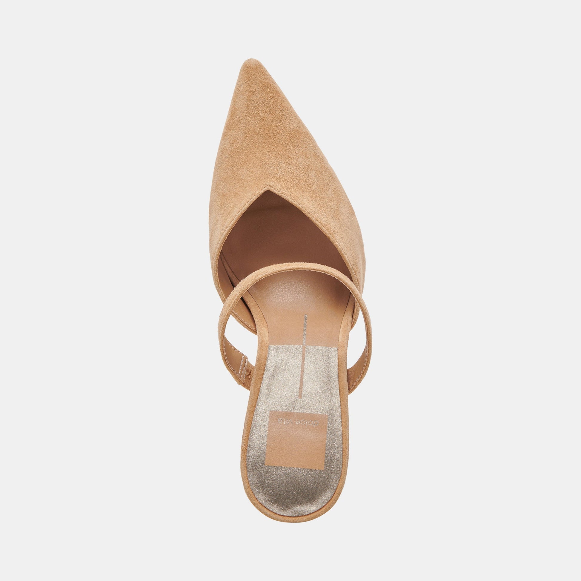 KANIKA WIDE HEELS TAN SUEDE
 – Dolce Vita