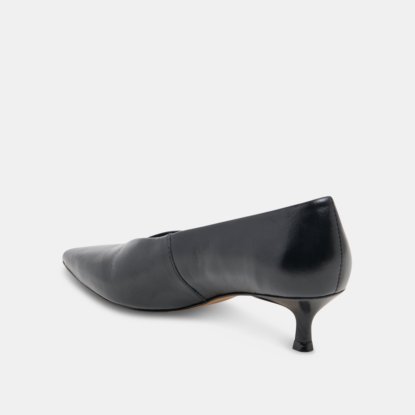 ALWYN HEELS MIDNIGHT CRINKLE PATENT
 – Dolce Vita