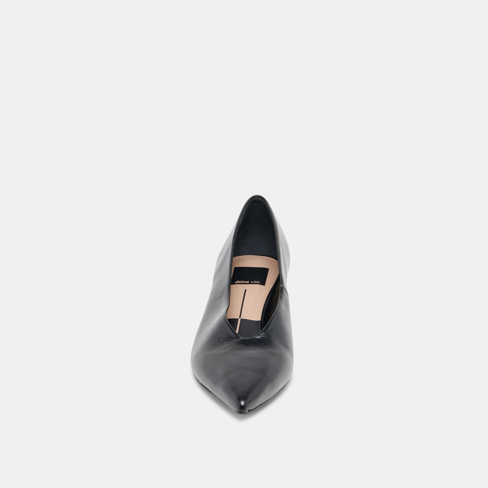 ALWYN HEELS MIDNIGHT CRINKLE PATENT
 – Dolce Vita