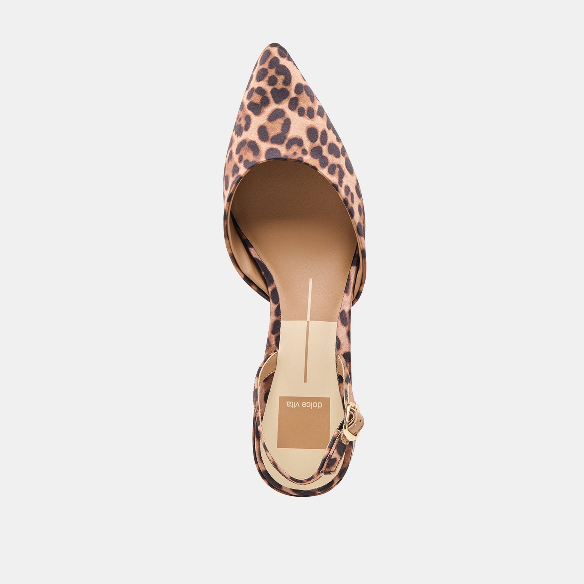 Carel Dk Leopard Satin Heels