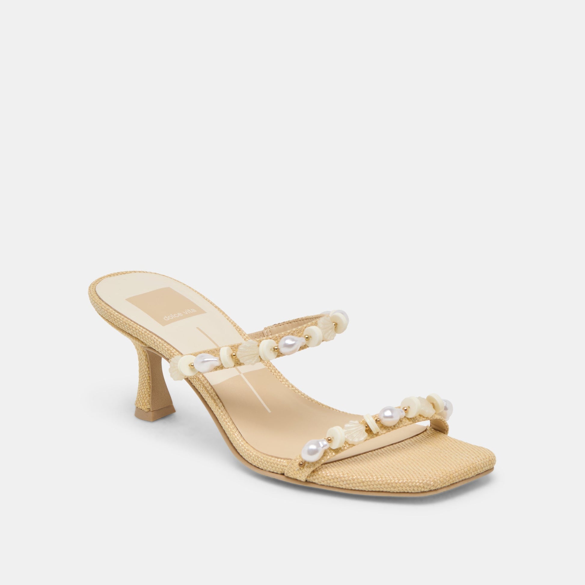 GRASON HEELS LT NATURAL RAFFIA
 – Dolce Vita