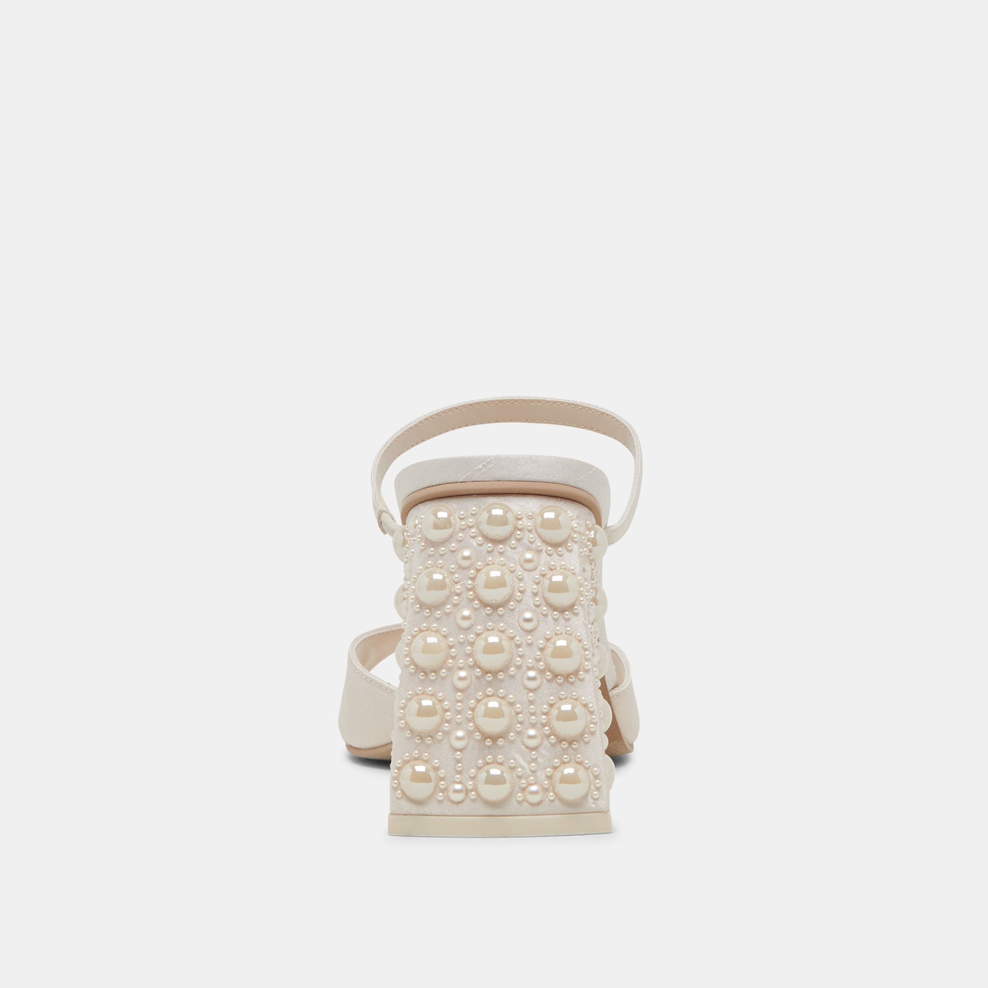 JEMMY PEARL HEELS VANILLA SILK
 – Dolce Vita