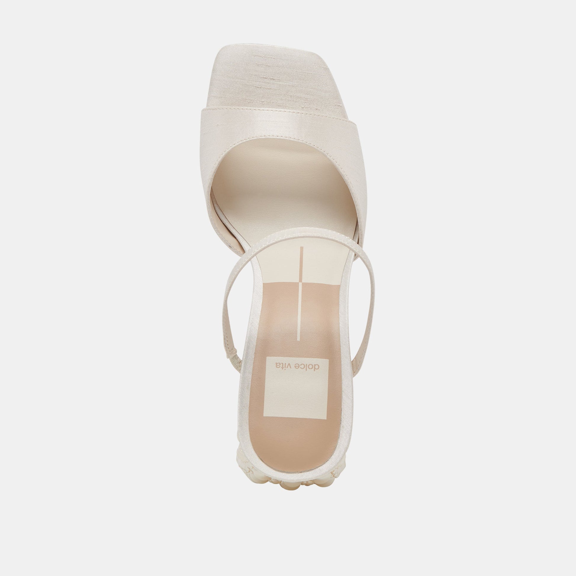 JEMMY PEARL HEELS VANILLA SILK
 – Dolce Vita