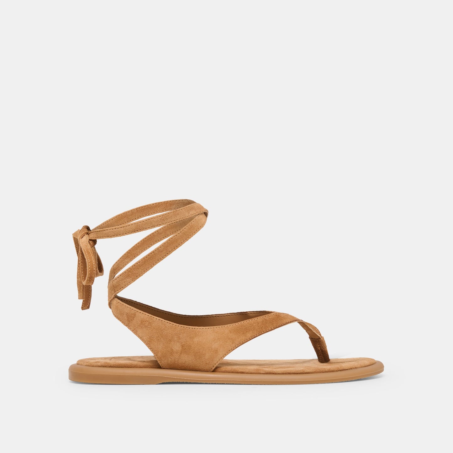 Jayden Teak Suede Sandals