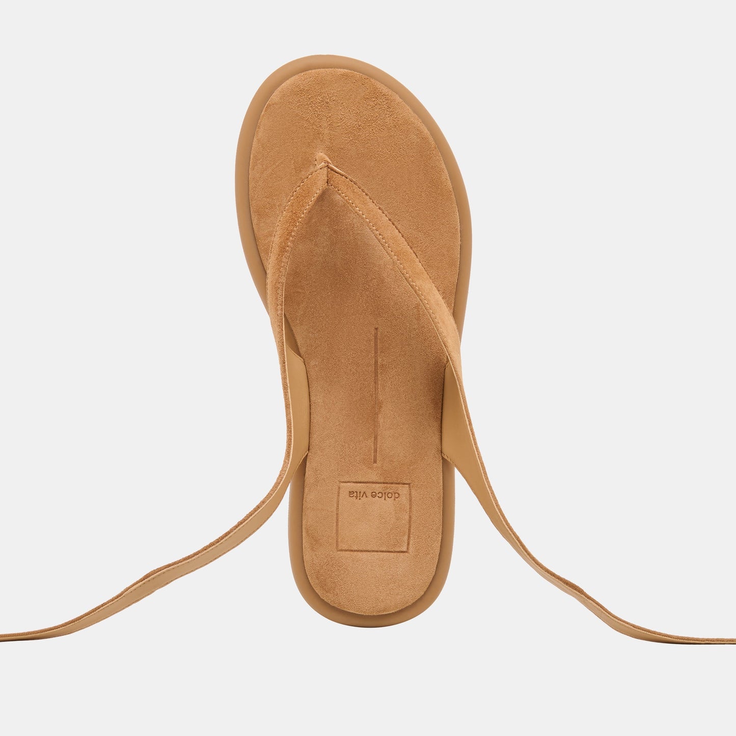 Jayden Teak Suede Sandals
