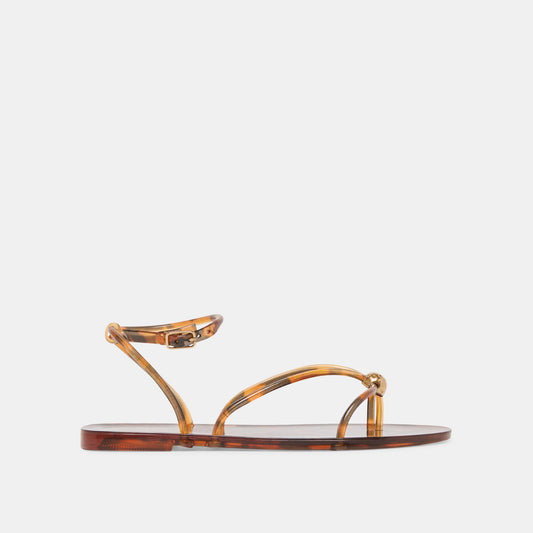 Kenley Vinyl Tortoise Jelly Sandals