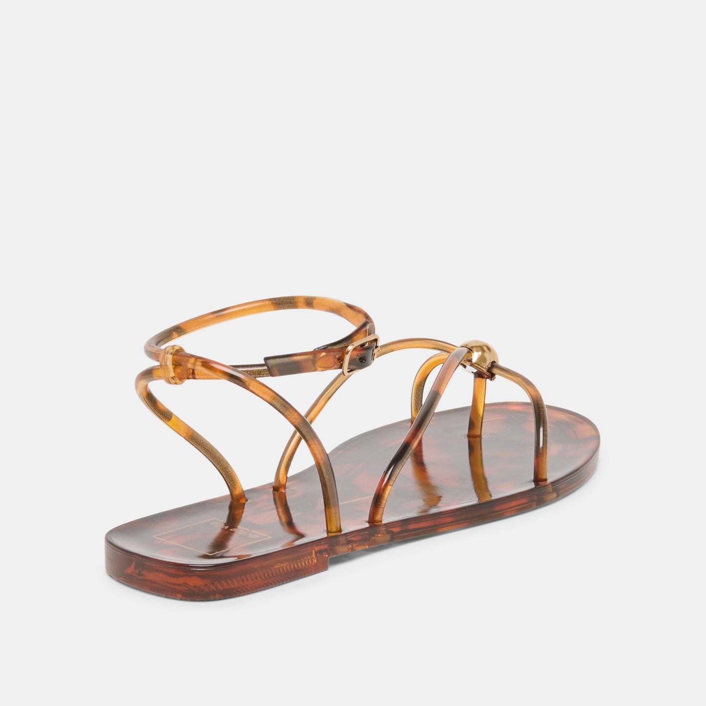 Kenley Vinyl Tortoise Jelly Sandals
