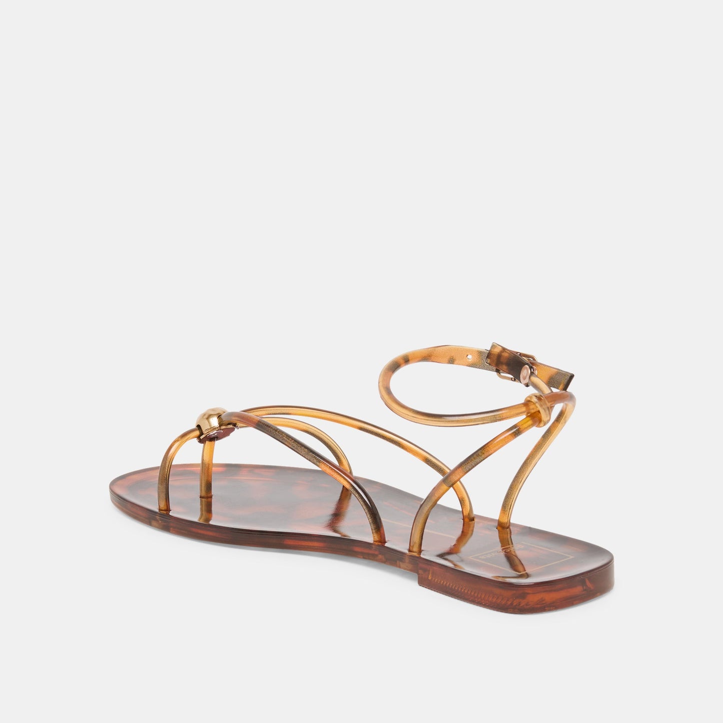 Kenley Vinyl Tortoise Jelly Sandals