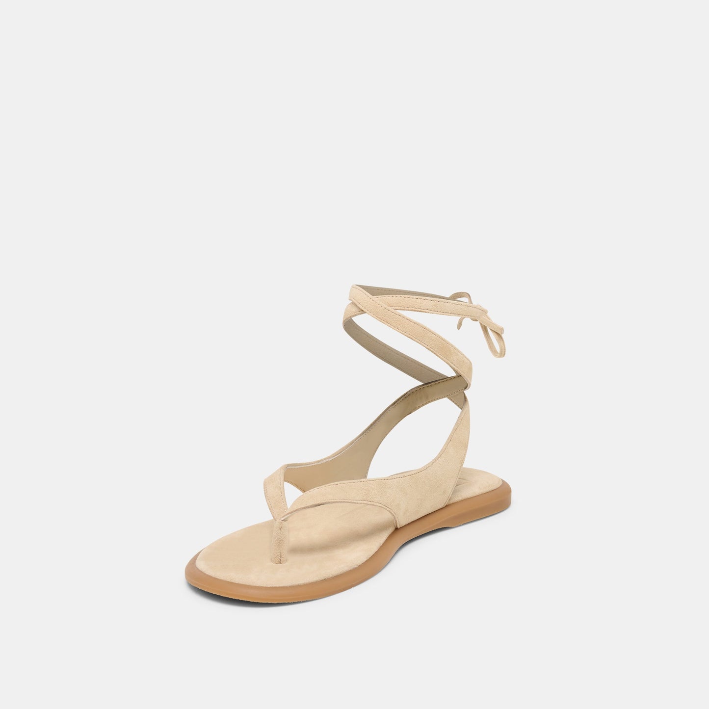 Jayden Almond Suede Sandals