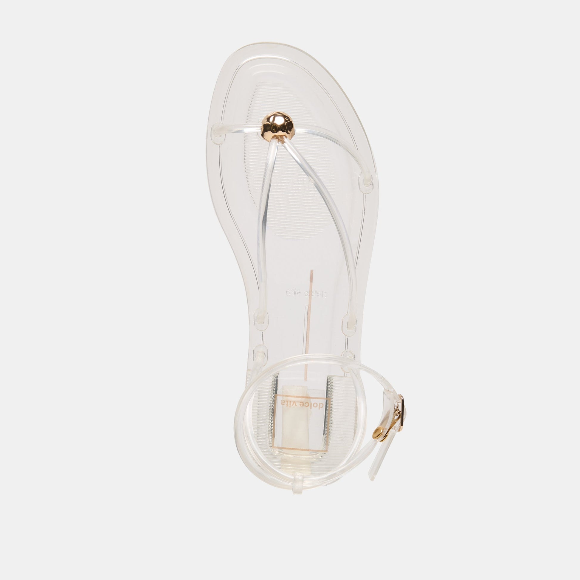 Kenley Vinyl Crystal Jelly Sandals