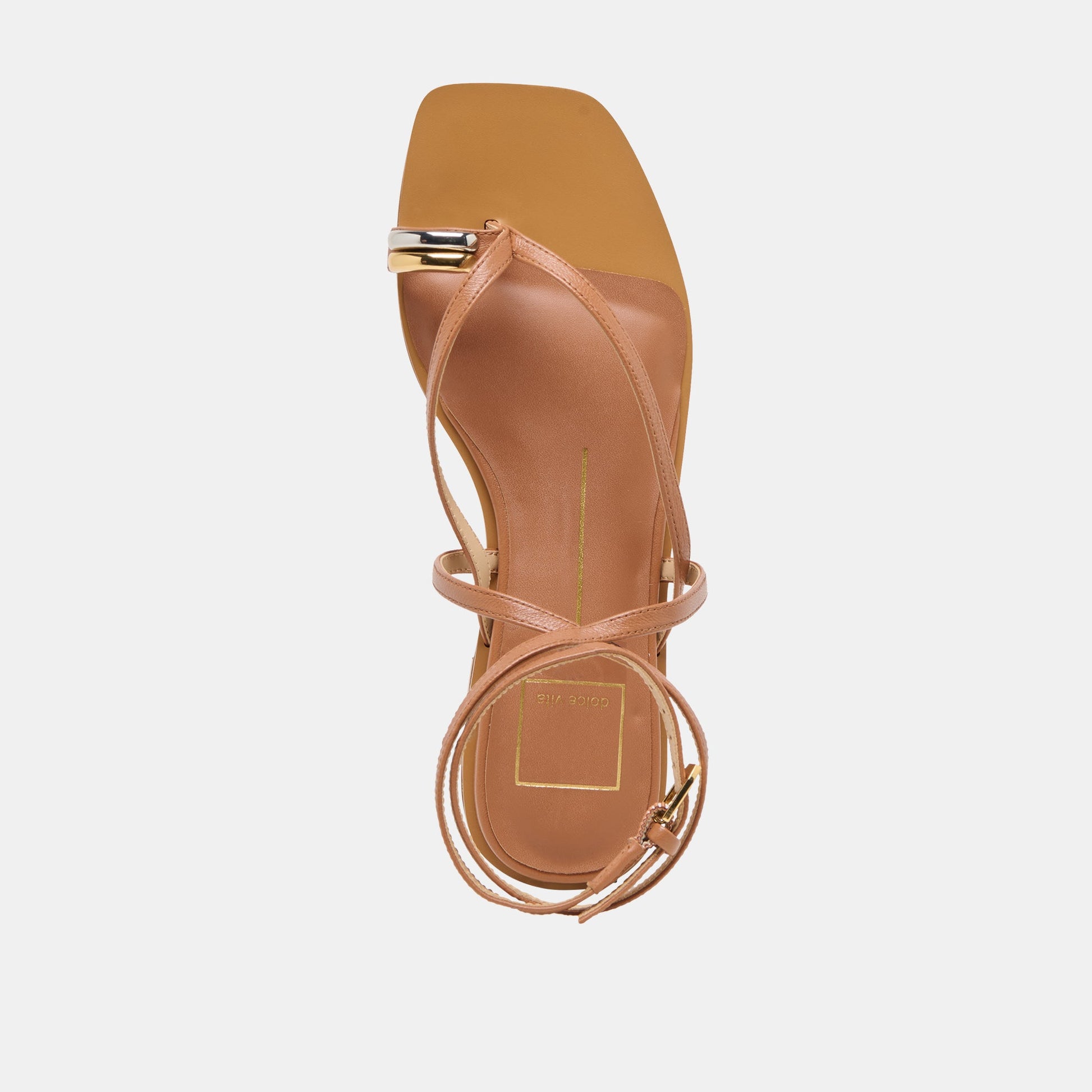 Tyrice Espresso Leather Sandals