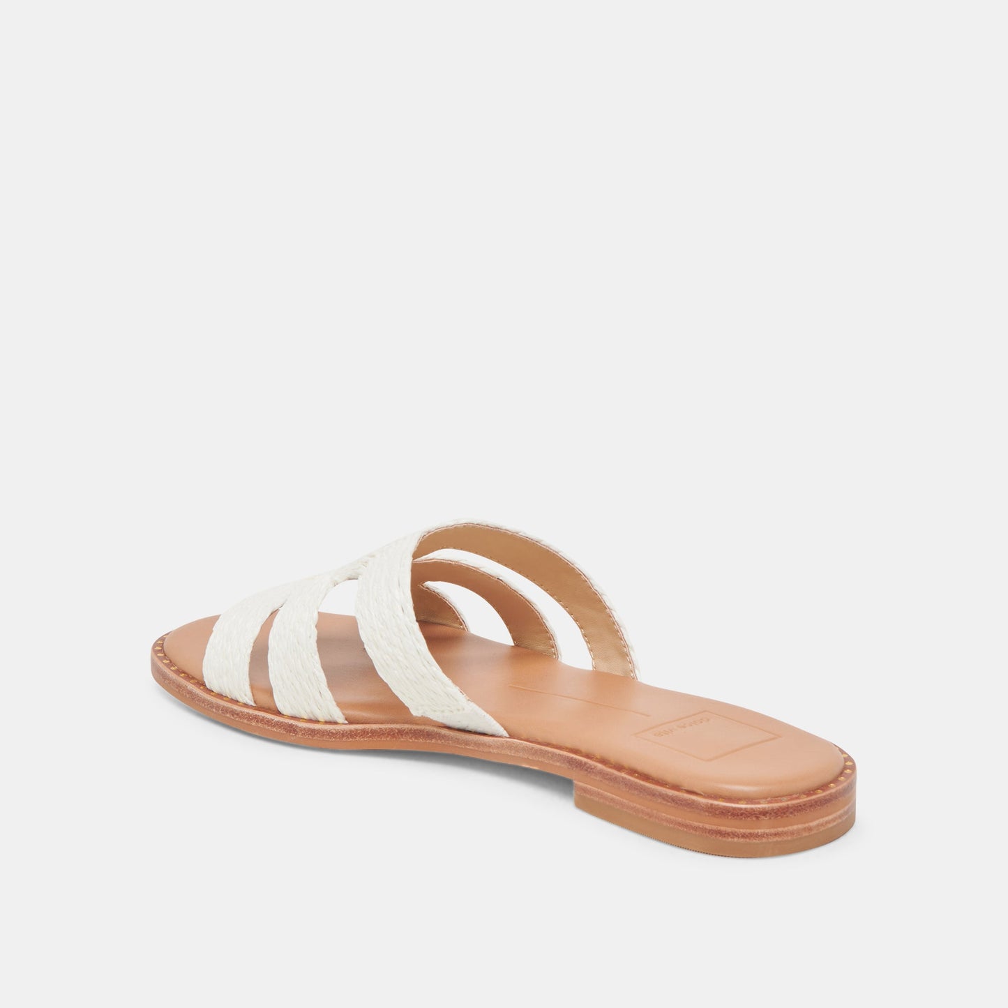 EMON SANDALS WHITE RAFFIA
 – Dolce Vita